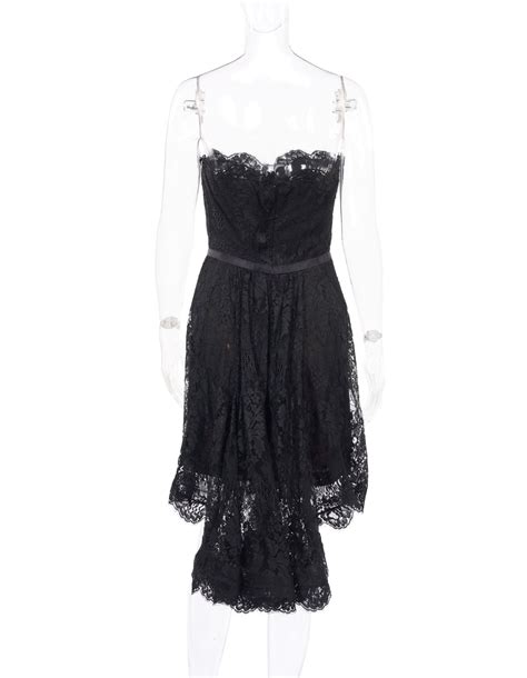 chanel black lace dress|designer dresses for less Chanel.